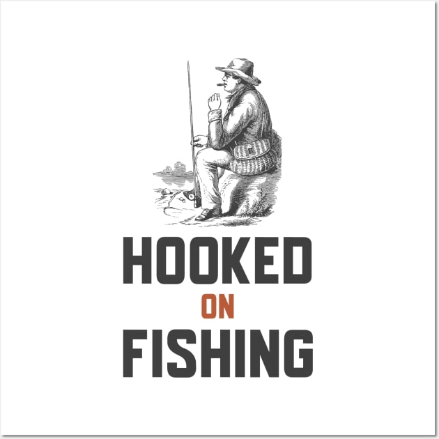 Hooked On Fishing Wall Art by Jitesh Kundra